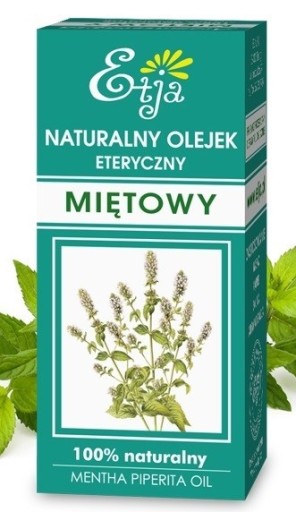 Prírodný mätový esenciálny olej pre komáre a hmyz