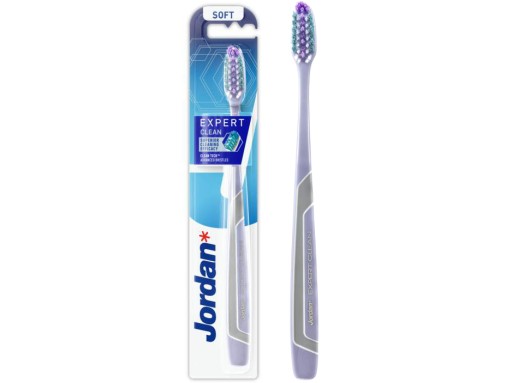 Jordan Expert Clean Soft manuálna zubná kefka