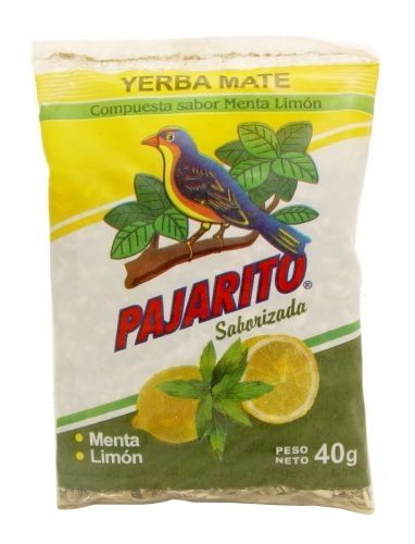 Yerba maté Pajarito 3x40g Menta Limon Hierbas