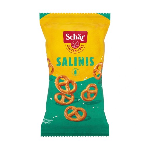 BEZLEPKOVÝ slaný snack SLANÉ praclíky bez laktózy 60 g Schar
