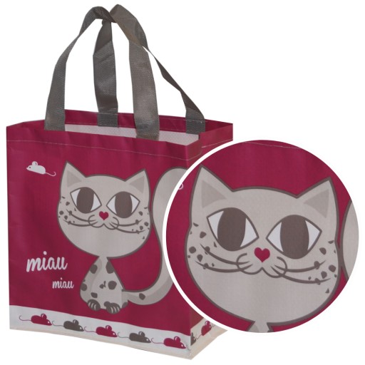NÁKUPNÁ TAŠKA MINI Kit Kat tašky MODRÁ 26x15x27