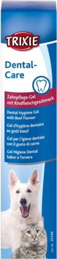 Hygienický gél na zuby a ďasná s mäsovou príchuťou