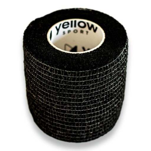 YellowBAND obväz súdržný 15cm x 4,5m; čierna