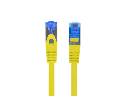 PATCHCORD KÁBEL CAT.6A S/FTP 0,25M ŽLTÝ LANBERG