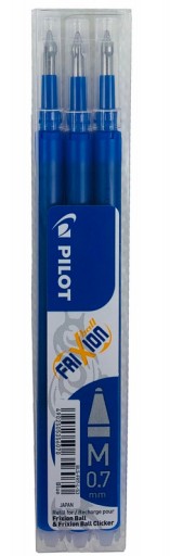 PILOT FRIXION FRESH VYMAZATEĽNÁ VLOŽKA 3 kusy MODRÁ 0,7 mm