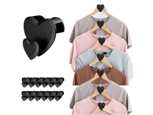 Organizér Závesný háčik vešiak na šaty do šatníka Set 12 kusov