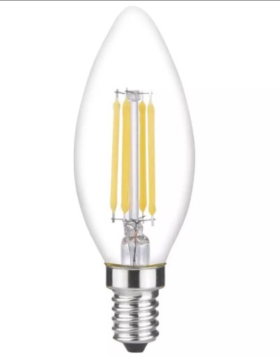 LED ŽIAROVKA FILAMENTOVÁ C35 E14 6W Edison Dekor