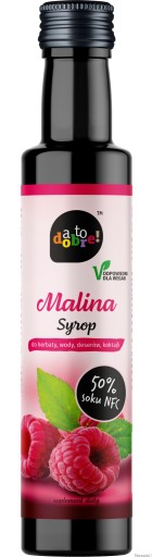 Malinový sirup so zníženým cukrom 250 ml