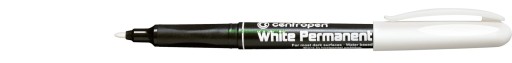 MARKER permanentný popisovač permanentný permanentný Centropen 1,2mm BIELY