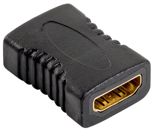 Hlavový konektor adaptéra HDMI v.1.4 zásuvka čierna