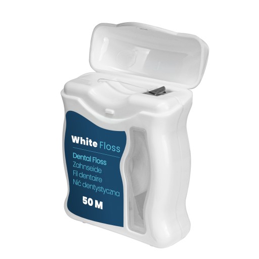SPINEL WHITE FLOSS DENTAL Flosser 50M PTFE VOSK