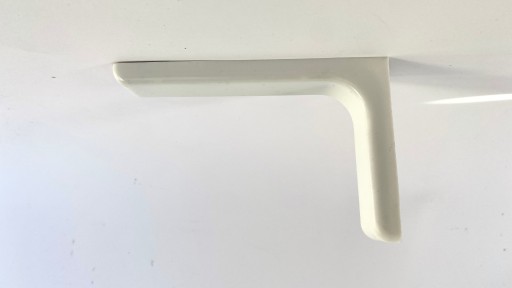 LEO držiak police 12cm biely 2 ks