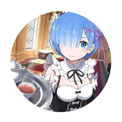 Re: Zero Rem Anime 58mm špendlík