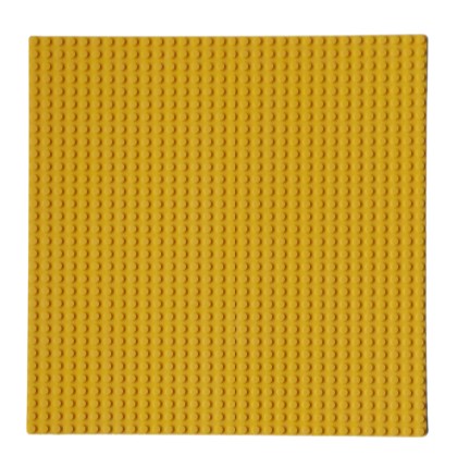 STAVEBNÁ DOSKA 32X32 ČEPY, ŽLTÉ BLOK