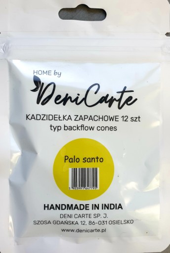 VONNÉ TYČINKY KUŽEĽOVÉ SPÄTNÝ PRIETOK palo santo 12ks NATURAL