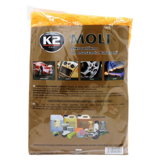 Mikrovlákno 60cm x 60cm K2 Moli XXL