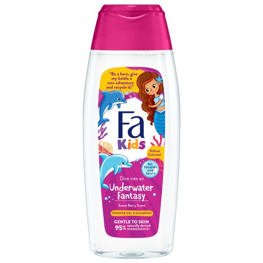Fa Kids 2v1 sprchový gél pre dievčatá 400ml
