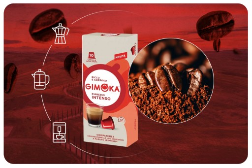 Kávové kapsuly Gimoka Intenso Nespresso 10 kapsúl