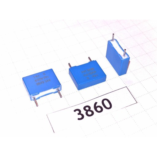 Polykarbonátový kondenzátor 14nF 400V R7,5 MKC x5
