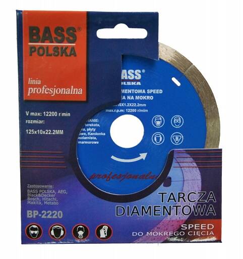 Diamantový kotúč na mokré rezanie 125 mm
