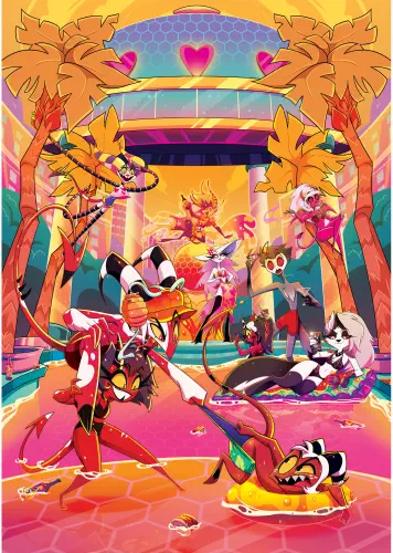 Anime Manga Helluva Boss Plagát HUB_018 A3