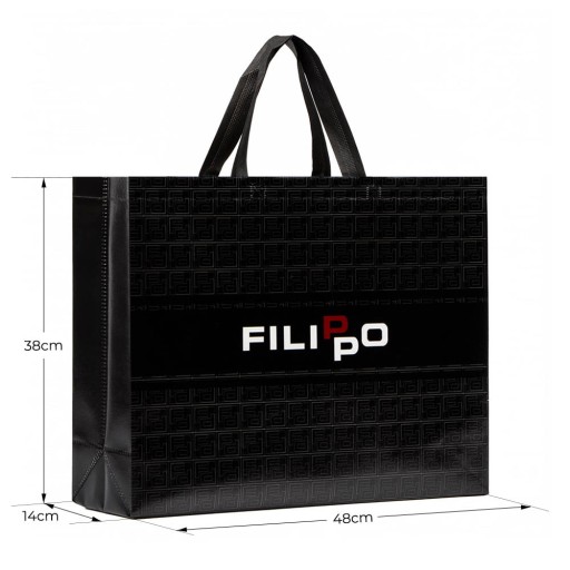 Nákupná taška Filippo, šedá, univerzálna
