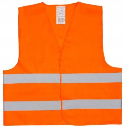 ORANŽOVÁ REFLEXNÁ VÝSTRAŽNÁ VESTA