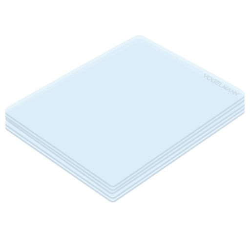 Vogelmann Ochranné PVC sklo 88x116mm (5ks)