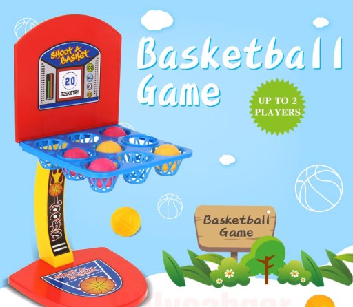 Mini basketbalová arkádová hra pre 2 hráčov