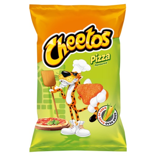 Cheetos Kukuričné lupienky s príchuťou pizza 85 g