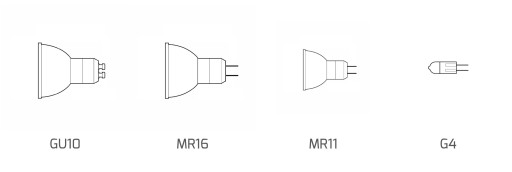 G4 MR11 LED žiarovka 3W 12V 3000K 220lm Keram.