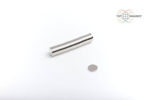 Neodymový magnet valcový MW 12x1,5 N45 10 ks