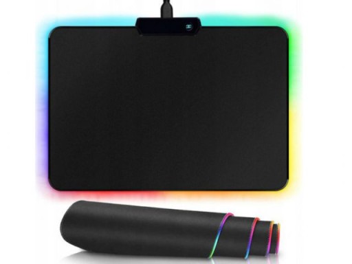RGB LED herná podložka pod myš