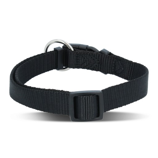 NYLONOVÝ GOLIER 35-55cm/20mm ČIERNA