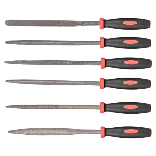 TOP TOOLS Ihlové pilníky na kov, sada 6 ks.