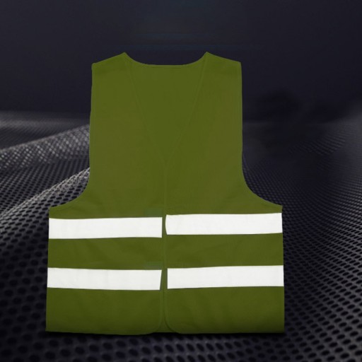 REFLEXNÁ CESTNÁ VÝSTRAŽNÁ VESTA, OHS, XXXL