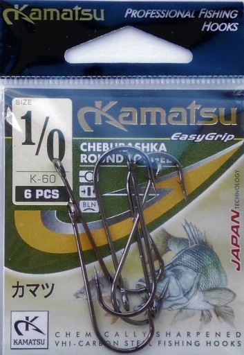 KAMATSU HOOKS cheburashka CZEBURASZKA s veľkým očkom 1/0
