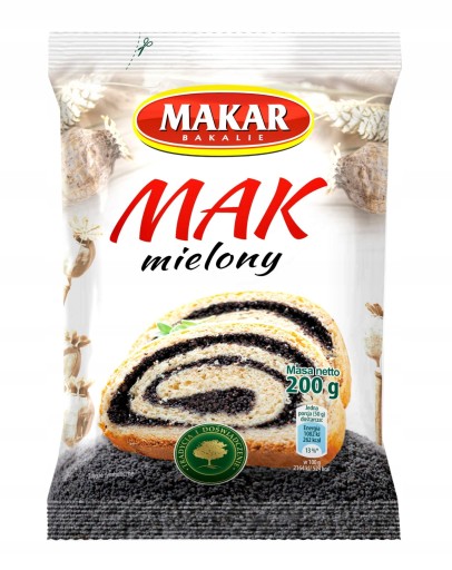 Mak mletý 200 g Makar