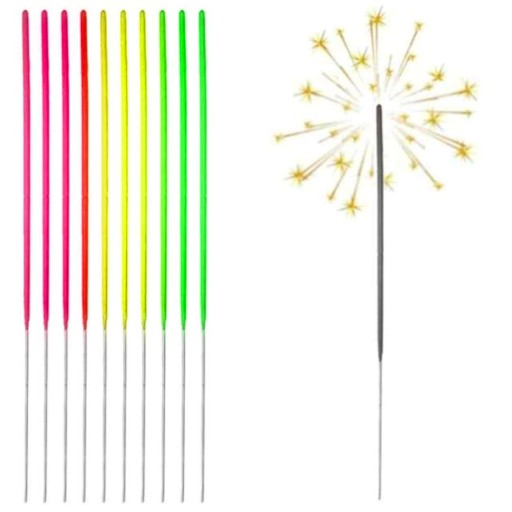 COLD SPARKERS ohňostroj mix NEON x10 17 cm