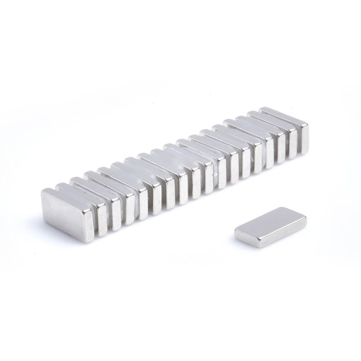 Neodymový tanierový magnet MPŁ 12x6x2 N38, sada 5 kusov