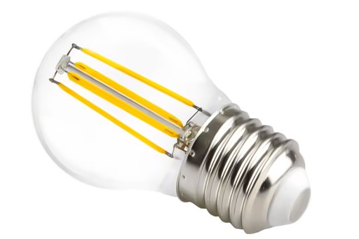 DEKORATÍVNA LED ŽIAROVKA ZÁVIT E27 2700K TEPLÁ BIELA GUĽA DEKORATÍVNE VLÁKNO