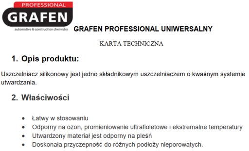 GRAFÉN UNIVERZÁLNY SILIKÓN BIELY