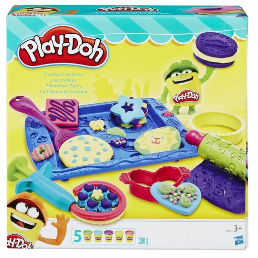 PLAY DOH CASTRY 168 GR RUŽOVÁ A ŽLTÁ Mačka PSA DARČEK PRE DETI