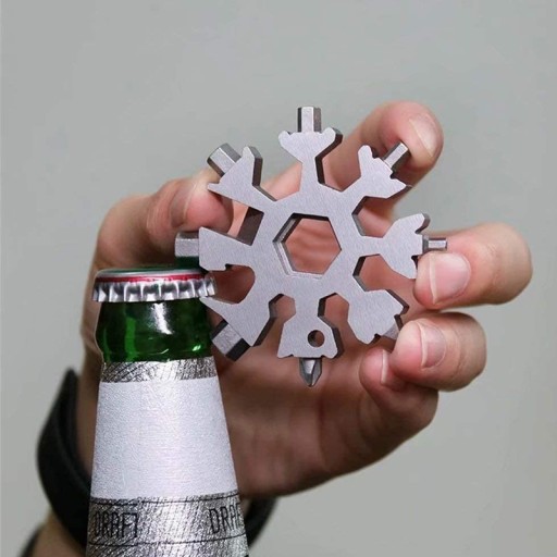 MULTIFUNKČNÝ KĽÚČ SNEHOVÁ VLOČKA MULTITOOL SNOW 18V1