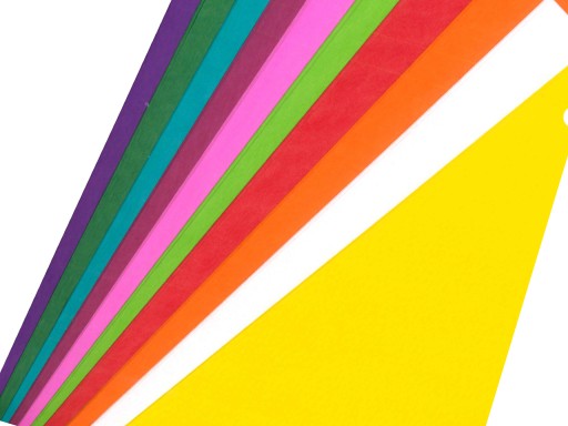 INTERDRUK SMOOTH hodvábny papier A4 297x210 mm 10 farieb