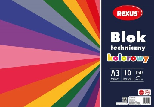 FAREBNÝ TECHNICKÝ BLOK A3/10K