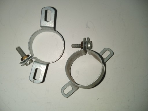 Svorky fi 22 mm na montáž kondenzátorov, sada = 2