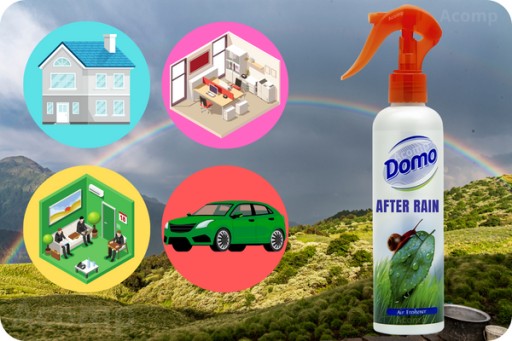 DOMO After Rain, osviežovač vzduchu do auta s prírodnou arómou