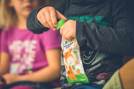 OPÄTOVNE POUŽITEĽNÉ SÁČKY SÁČKY RÚRA NA JEDLO MUSSE JOGURT S VÝPUSTKOU 6x150ML