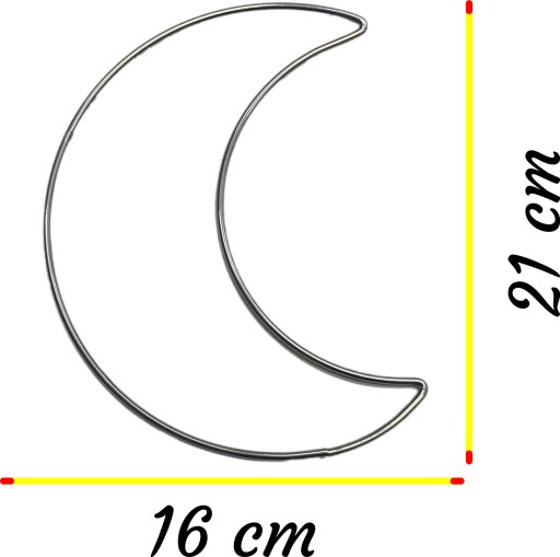 Základný krúžok pre lapač snov SILVER MOON 21 cm